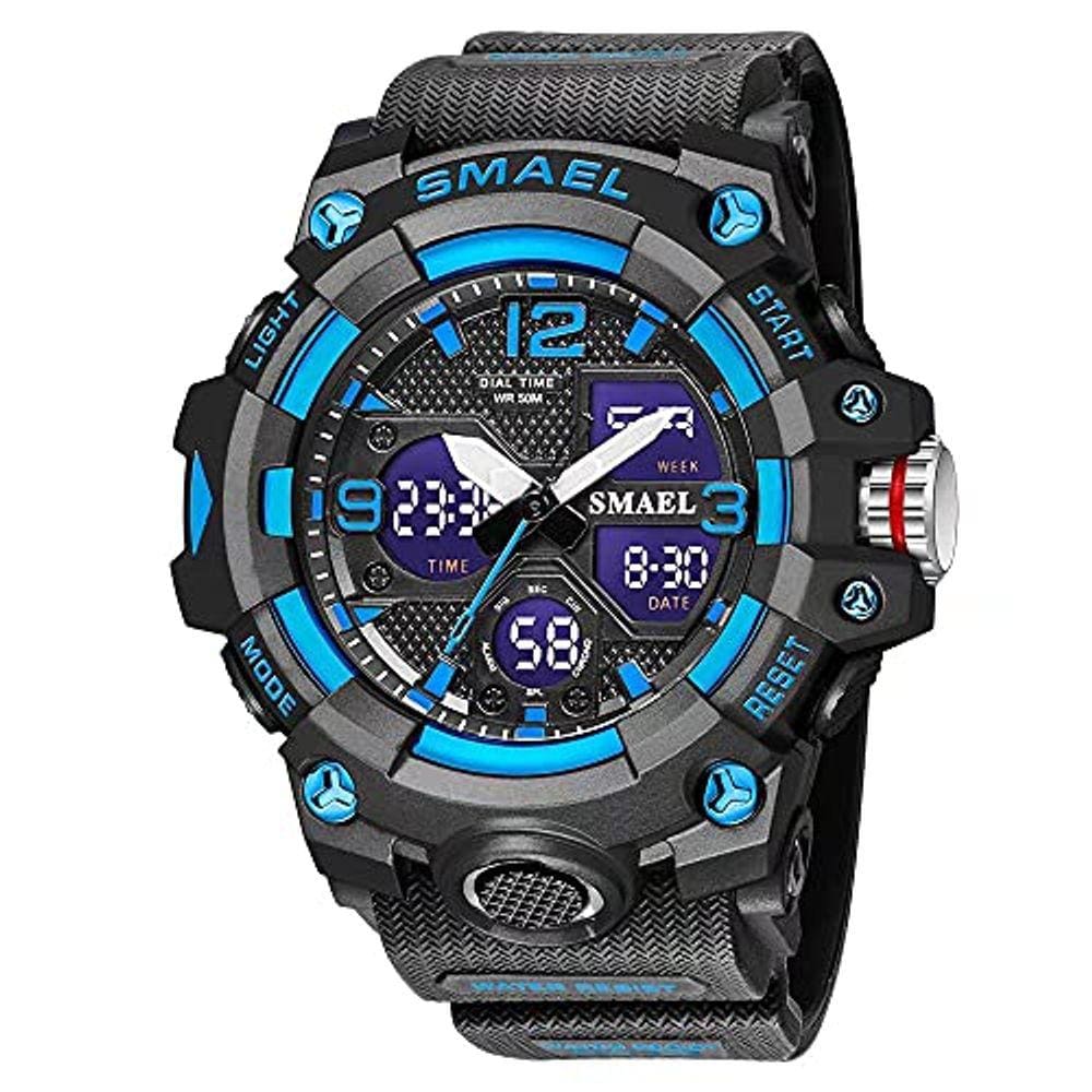 Relógios masculinos SMAEL Military Outdoor Wri Impermeável
