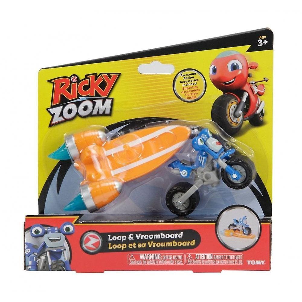 Ricky Zoom Loop & Vroomboard Veículo & Conjunto de Acessórios de Ação