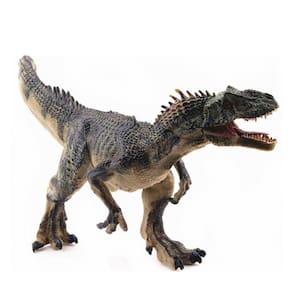 (Cinza) Jurassic World Indominus Rex Dinossauro Figura Brinquedo