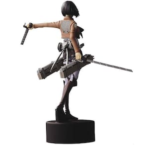 Ataque de anime de 14cm em Titã Mikasa Ackerman Pvc Action Figure Modelo Toy
