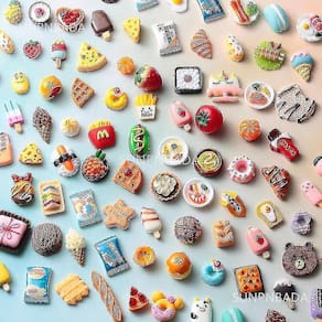 Bonito Miniatura Dollhouse Supermercado Food Snacks Mini Bolo W