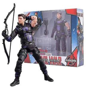 Cht-marvel Hawkeye Action Figure Vingadores Brinquedos Modelo Móvel
