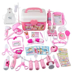 44pcs/set Doutor Set Brinquedos Crianças Doutor Set Brinquedos Fingir Docto
