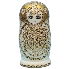 10 camadas Artesanato Matryoshka Grils Rússia Aninhando Bonecas Crianças Brinquedo de Empilhamento de Madeira