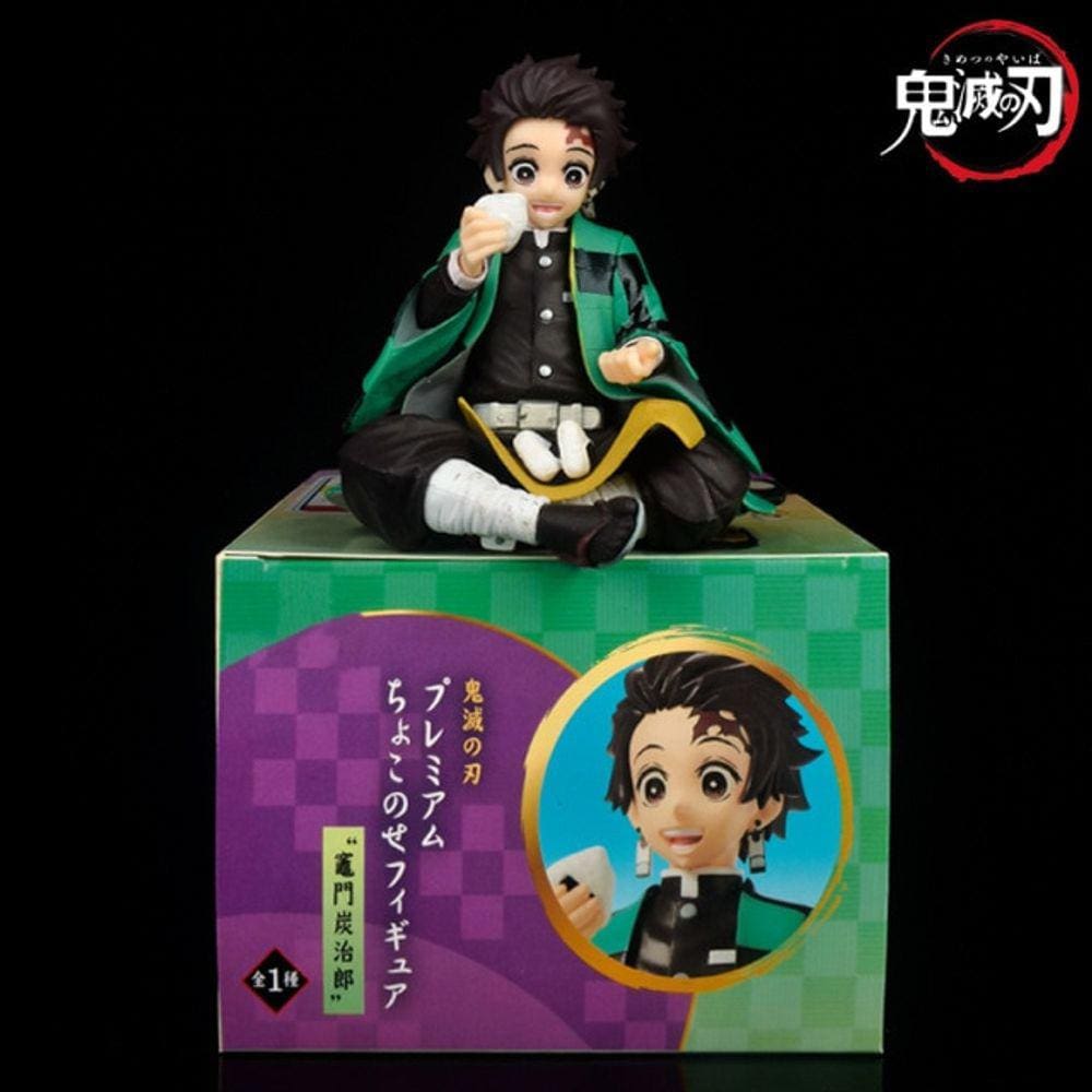 10cm Premium Chokonose Figura Demon Slayer Anime Figura Kamado Tanjirou/Agatsuma Zenitsu Action Figure Kimetsu no Yaiba Figurine Toys| Action Figures(