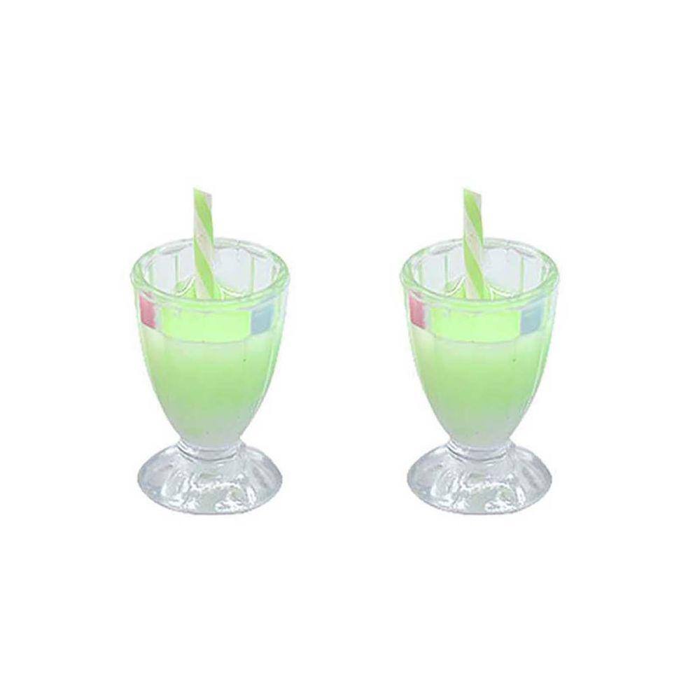 2pcs simulação miniatura crianças artesanato brinquedos bebida plástica
