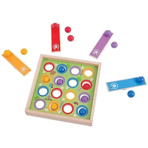 Bigjigs Brinquedos Planta de Madeira Pote Jogo Tiro Apontar Crianças Criança Famil