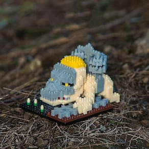 Anime 3d Diy Colossal Titan Armored Titan Jaw Titan Building