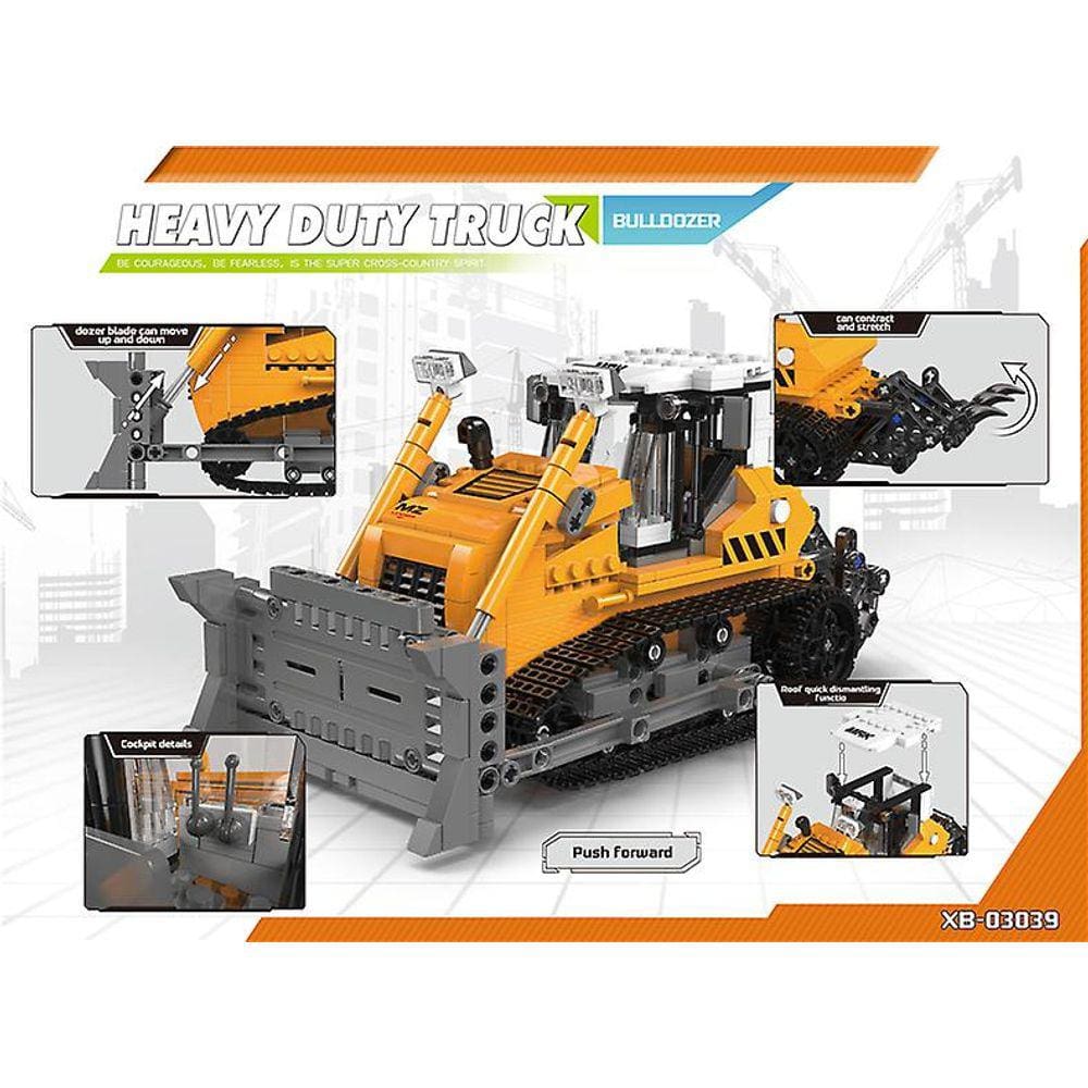 Novo Xingbao 03039 Cidade High-tech Series 703pcs O Bulldozer