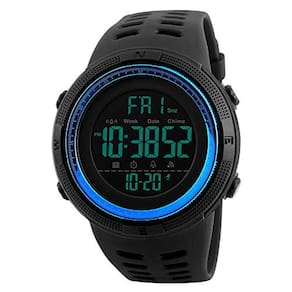 Relógios esportivos masculinos ALCADAN Digital LED Face Back