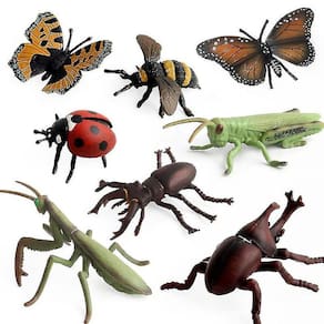 Insetos realistas das crianças e insetos do modelo animal do brinquedo da boneca