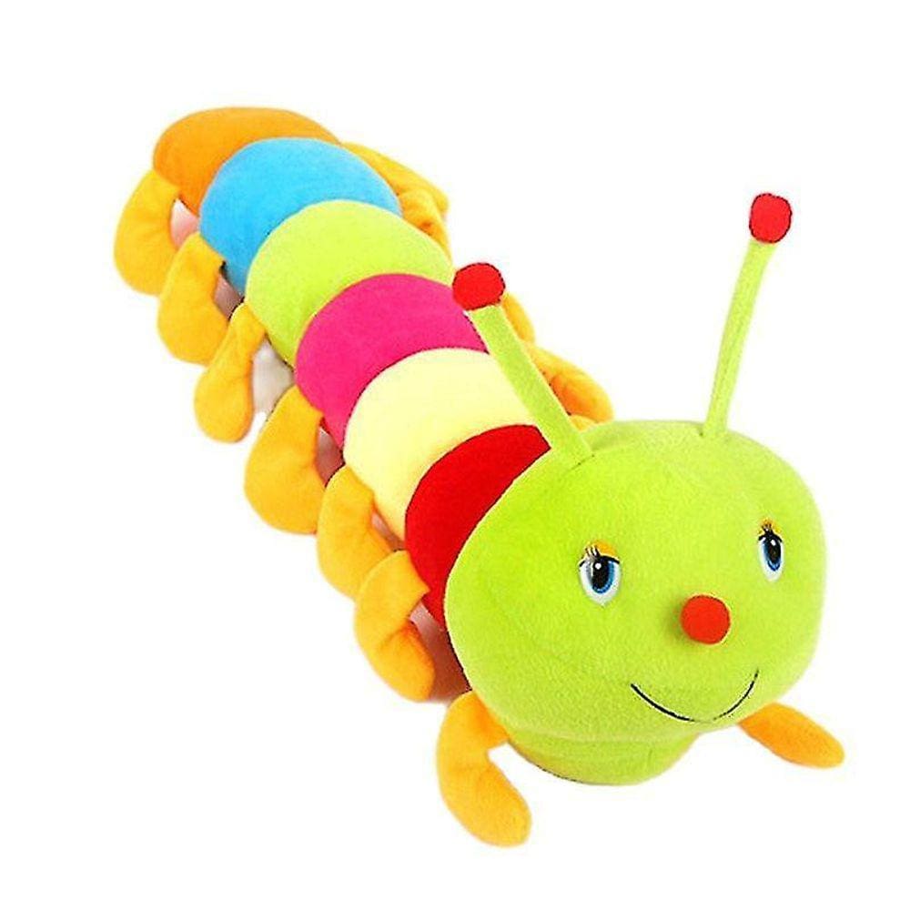 50cm lagarta macio brinquedo boneca crianças bebê playmate brinquedos calmos