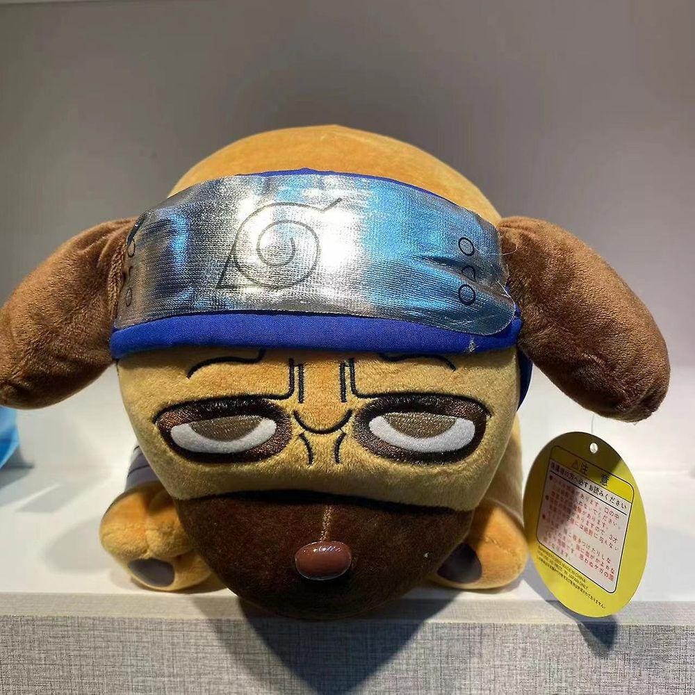 28cm Narutos Uzumaki Hatake Kakashi Pakkun Cão Barriga Soft St