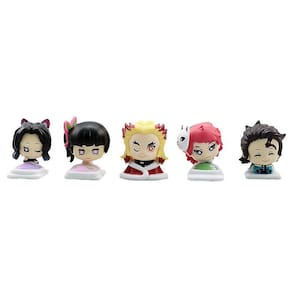 5 estilos/conjunto Demon Slayer Action Figure Kimetsu No Yaiba Kam