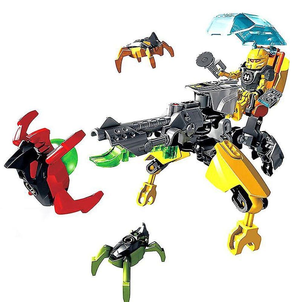 Bionicle Jaw Beast Vs. Stormer +evo Walker Action Figures Bu