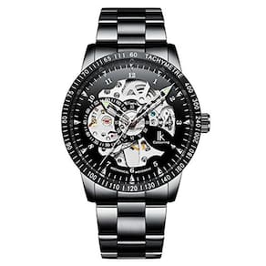 Relógio masculino MASTOP Luminous Skeleton Dial Gears Visibl
