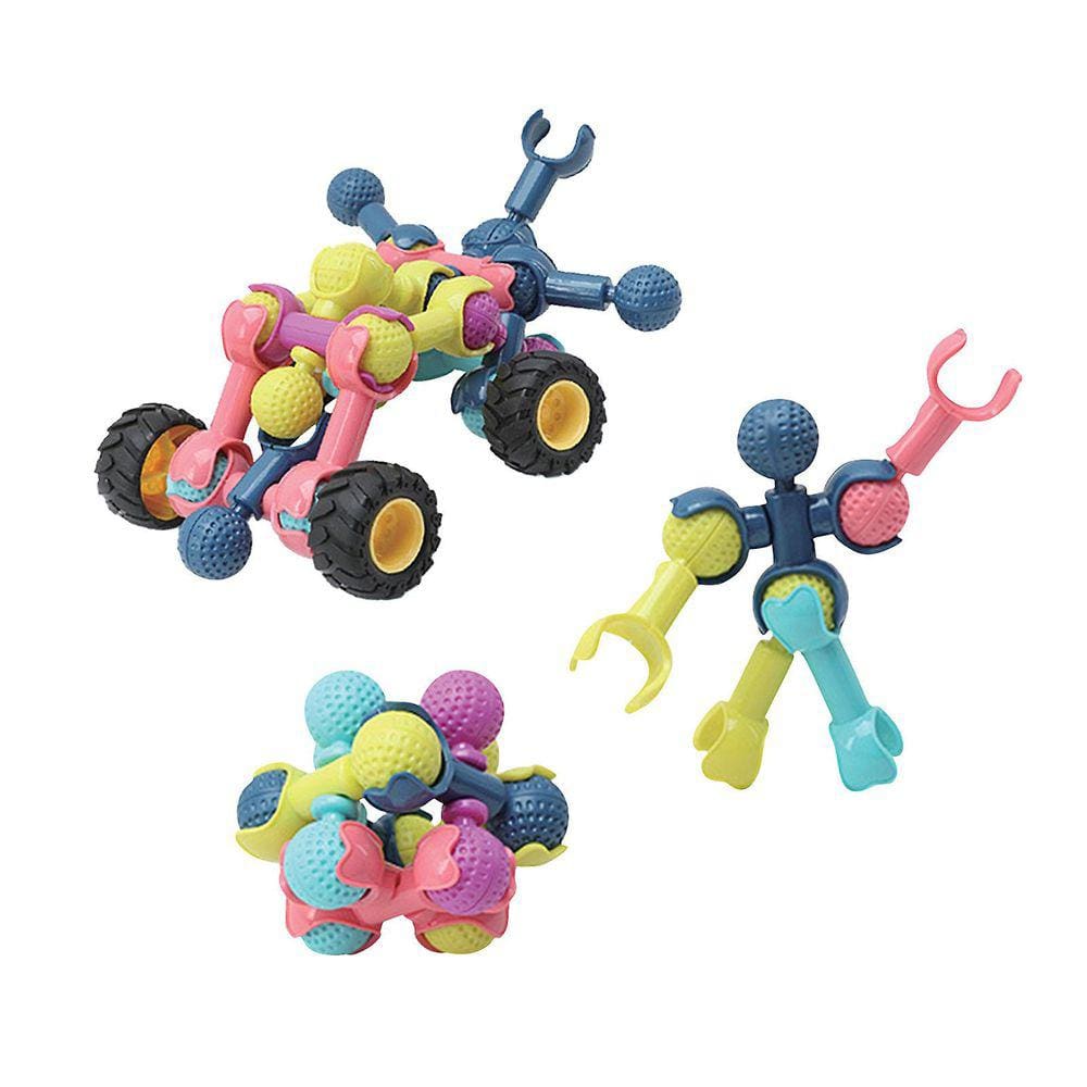 70 Peças De Esqueleto Splicing Brinquedos Em Constante Mudança Diy Multif