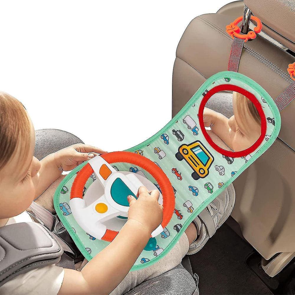 Brinquedos de assento de carro de bebê para bebês, Baby Kids Electric Simulatio