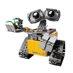 Robô de alta tecnologia Diy Building Block Creative Electric Doll Mo