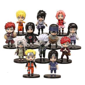 12cps Naruto Modelo Brinquedo Boneca Bonito Boneca Crianças Brinquedo Presente
