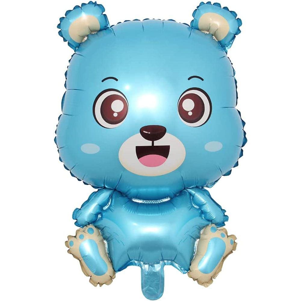 Urso fofo Animal Alumínio Alumínio Bebê Chuveiro menino balão menina