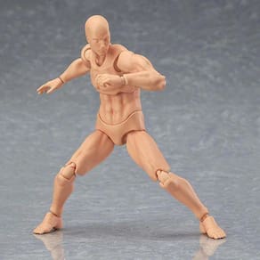 13cm Ação Brinquedos Artista Móvel Masculino Figura Conjunta Pvc Corpo F