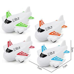 4pcs/set helicóptero brinquedos puxar para trás crianças bonecas de avião crianças