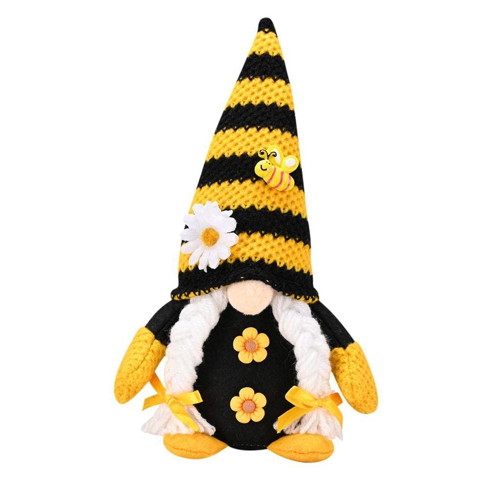 Bee Festival Boneca Sem Rosto Gnomo Boneca Bonita Abelha Goblin Decoração Decorações para casa