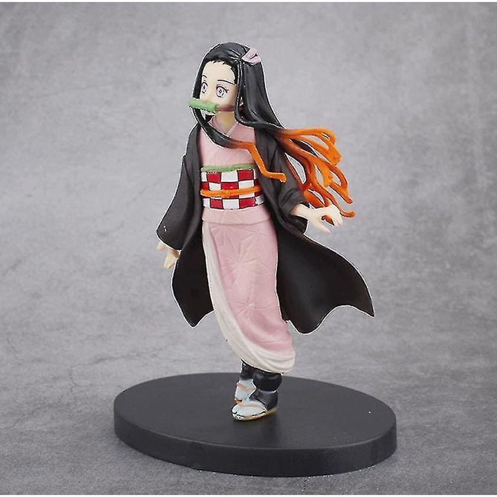 16cm Kimetsu No Yaiba Figura Tanjirou Nezuko Inosuke Figurin