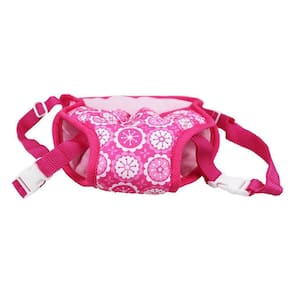 Mochila de Boneca | Meninas Babydolls Carrier | Portátil Rosa Soft