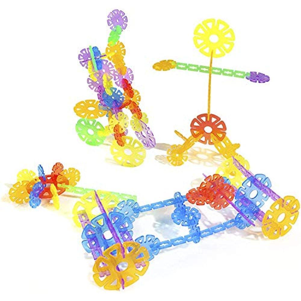 Think Fast Toys - Plástico Translúcido Bendable Constructio