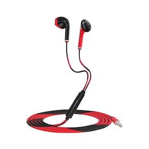 Fones de ouvido com fio com microfone Fones de ouvido intra-auriculares com isolamento de ruído, fones de ouvido poderosos de graves pesados de alta d