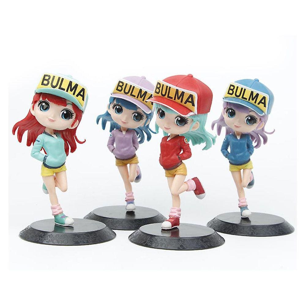 4pcs queda menina figura modelo de brinquedo