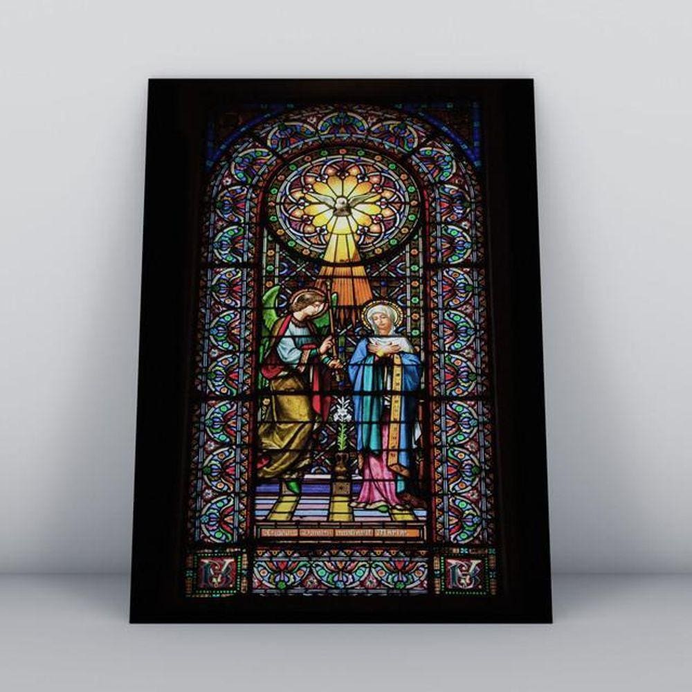 Quadros TAC religião-047-m2 Colorido 20x30cm - MDF