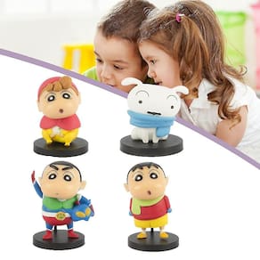 Desenhos animados Crayon Shin-chan Figuras Estátua Modelo Brinquedos Ações F