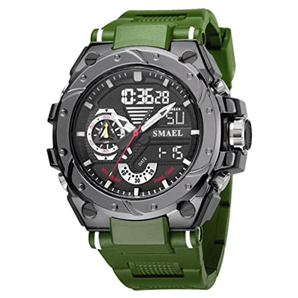 Relógio digital masculino CNBRO Relógio militar Sport