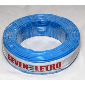Cabo Flexível 4mm Azul - 80m | Fio Comercial