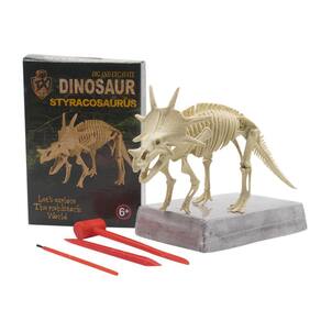 Kit de jogo de escavação de fósseis de dinossauros Conjunto de atividades de sandbox de dinossauro infantil