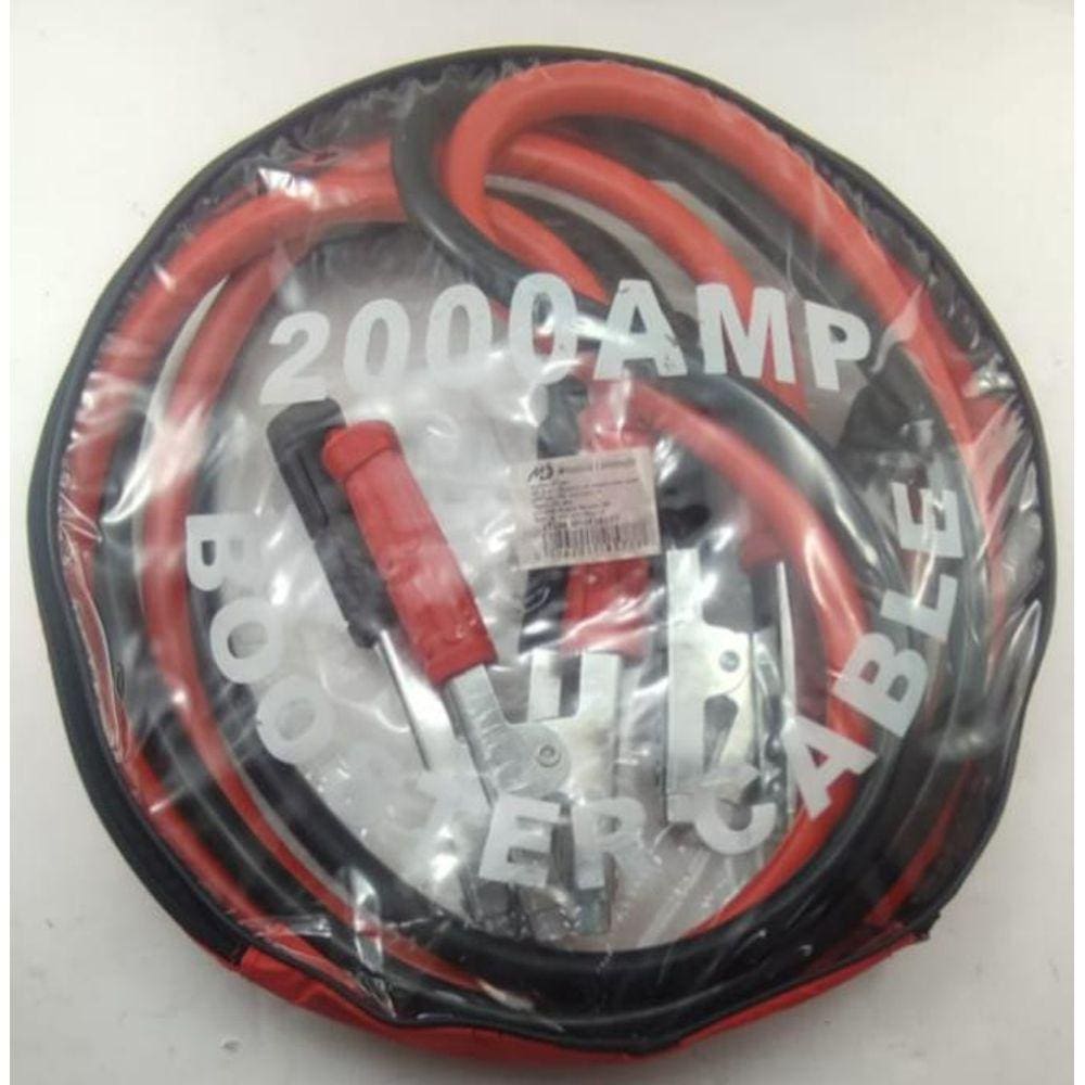 Cabo Auxiliar de Partida 2000A 2,2m - Booster Cable