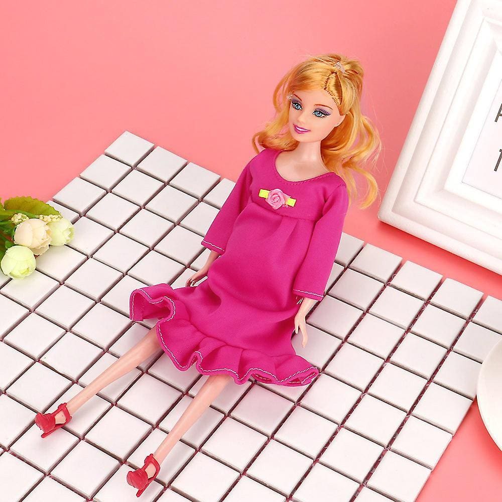 Vestido Vestido Boneca Grávida Real Boneca Terno Tem Um Bebê Em Sua Barriga