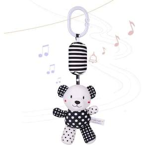 Brinquedo de bebê, desenho animado, animal, pelúcia, pendurado, chocalho, berço, assento de carro, carrinho de viagem, brinquedos de pelúcia macios c