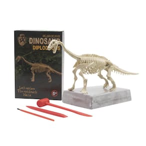 Kit de jogo de escavação de fósseis de dinossauros Conjunto de atividades de sandbox de dinossauro infantil