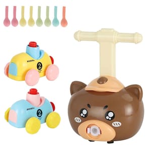 Crianças Inercial Power Ball Car Science Experiment Toy Puzzle Diversão Brinquedos inerciais