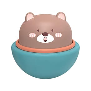 Bebê Funny Kids Tumbler Toys Pet Press Slide Toy Car Inercial Veículo