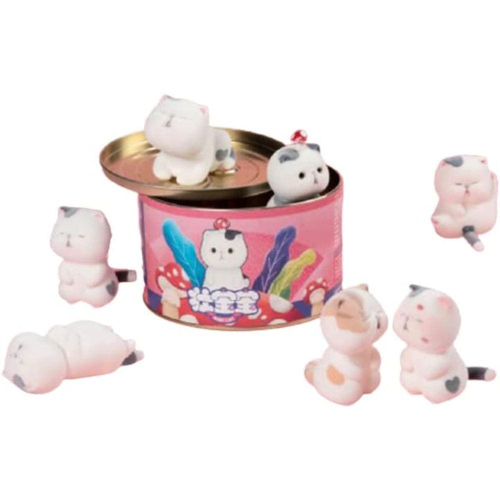 ACTOYS gato Cute Kawaii Figura Blind Box Estatuetas Misteriosas (