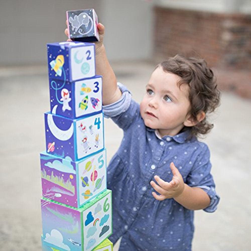 Insights educacionais Noções básicas brilhantes Nest & Stack Cubes, Sta