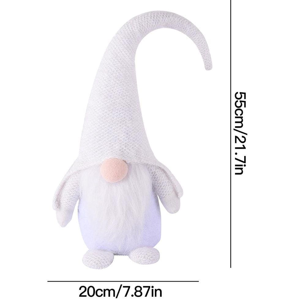 Enfeites de boneca sem rosto de natal boneca anã nórdica suprimentos de decoração de natal decoração de janela de papai noel