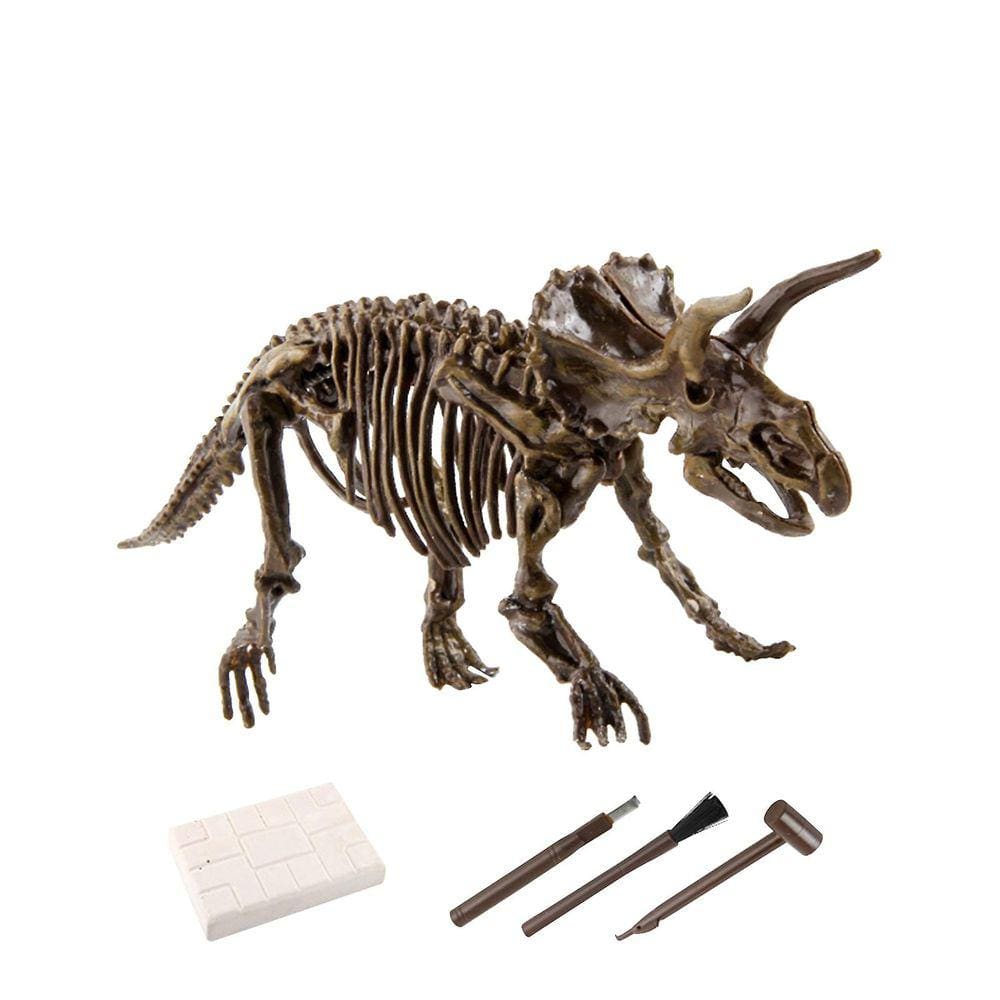 Criativo DIY Digging Crystal Pirate Treasure Archeology Quebra-cabeça infantil