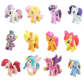 12 Pack My Little Pony Figuras