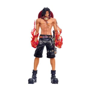 Burning Fist Ace One Piece Anime Action Figure Toy Modelo 26c